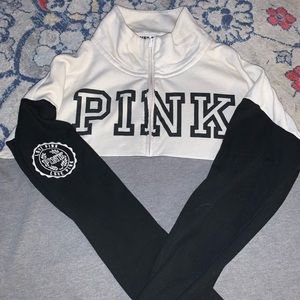 PINK 1/4 Zip Hoodie